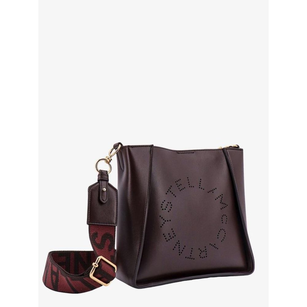 STELLA MCCARTNEY Stella Logo Woman Brown Shoulder Bags - Picture 3 of 4